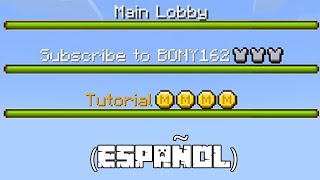 Español Minecraft Bedrock Como Personalizar Bossbar  Watermark PEwin10xBox [upl. by Oicnanev]