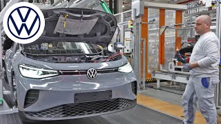 Volkswagen ID4 Manufacturing  Germany Emden [upl. by Acirtal166]