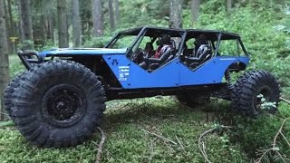 Axial Wraith XXL  4 Seater Wraith Forest Crawling [upl. by Shaya]