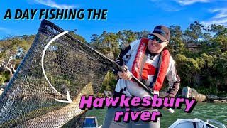 Taking on the Hawkesbury River  in search of jewfishmulloway on lures [upl. by Saunder]