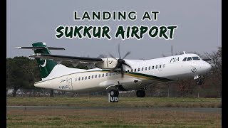 LANDING AT SUKKUR AIRPORT [upl. by Rehpretsirhc]