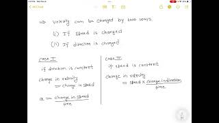 HC Verma  chapter 3  Q8  question for short answers  kinematics solution [upl. by Nnyled]