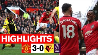 Highlights  Manchester United 30 Watford  Premier League 201920 [upl. by Ally]