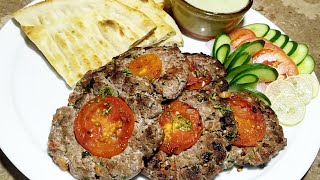 Chapli kabab recipe  Peshawari chapli kabab  Chef Faisal [upl. by Haney]