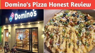 Dominos Pizza Honest Reviewll Dominos ka Pizza kaisa haill [upl. by Anitsua]