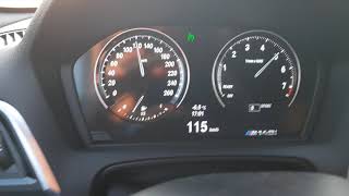 BMW M140i Acceleration 100200 kmh [upl. by Suckram178]