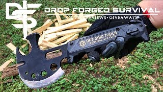 The Urban Survival Axe by OFF GRID TOOLS  30 in 1 Survival Tool [upl. by Ayoral]