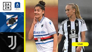 Sampdoria vs Juventus  Serie A Femminile 202425 Matchday 5 Full Match [upl. by Beisel]