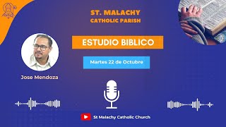 St Malachy Catholic Parish  Estudio Biblico  Martes 22 de Octubre de 2024 [upl. by Enovahs]