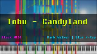 Black MIDI Tobu  Candyland  278K Notes [upl. by Burleigh]