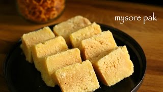 mysore pak recipe  easy homemade mysore pak recipe [upl. by Aurthur]