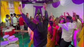 haldi showvasaikar songsshree musician at nallasopara vasai nallasopara viralvideo viralvideos [upl. by Oiznun226]