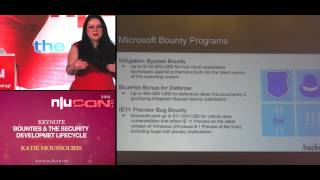 nullcon Goa 2015 Keynote by Katie Moussouris [upl. by Drawyah]