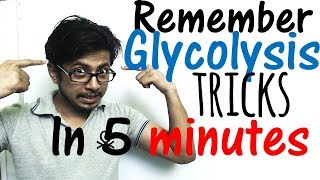 How to remember glycolysis in 5 minutes  Easy glycolysis trick [upl. by Sikes]