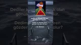 Mevlana mevlana anlamlıvideolar anlamlısözler menalisozler şiir sozler [upl. by Shirleen]