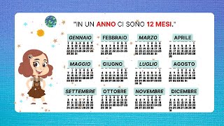 IL CALENDARIO I MESI E LE STAGIONI [upl. by Klug]