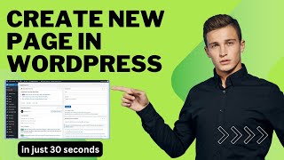 How to create new Page in WordPress [upl. by Aggarwal]