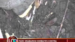 FARC grabaron combates contra militares en Cauca [upl. by Ahearn386]