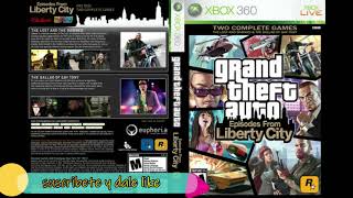 Grand Theft Auto Episodes From Liberty City XBOX 360 RGH DESCARGAR [upl. by Eloccin]