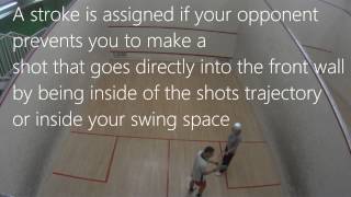 Let amp Stroke  Squash Rules  Squash tips [upl. by Hayikaz603]