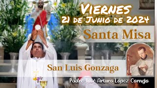 âœ… MISA DE HOY viernes 21 de Junio 2024  Padre Arturo Cornejo [upl. by Tansey]