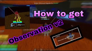 How To Get Observation V2Ken v2  in Blox Fruits All Fruits Locations  Bowl [upl. by Mungo220]