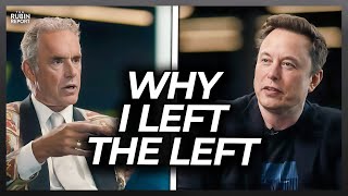 Watch Jordan Peterson’s Face When Elon Musk Tells Him Why He Ditched Democrats [upl. by Toy]