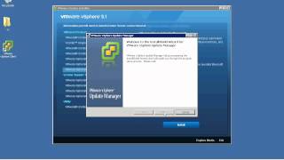 vCenter 51 Update Manager Installation [upl. by Adabelle]