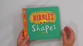 NIBBLES SHAPES Nibbles the Book Monster NEW Book [upl. by Adali316]