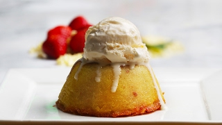 White Chocolate Raspberry Lava Cakes [upl. by Adalbert]