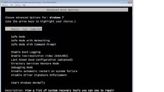 Enter safe mode using f8 key Windows [upl. by Gardas]