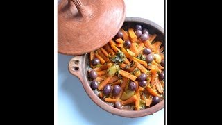 Cuisine Marocaine tajine de poulet aux carottes et aux olives [upl. by Devaj925]