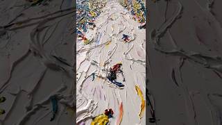 skiing snowboarding art meribel valthorens courchevel tignes laplagne aspen vail lesarcs [upl. by Ecaj]