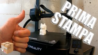 Creality Ender 3 V3 SE PRIMA STAMPA DA ZERO Recensione 2 Parte [upl. by Ajaj19]