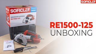 Unboxing Rainureuse Électrique RE1500 125 [upl. by Norved]