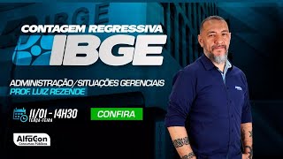 Aula de AdministraçãoSituações Gerenciais para o IBGE [upl. by Kurth353]