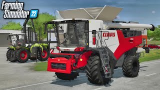 New Mods  Claas Trion 2x Maps amp Xerion Timber Extension 31 Mods  Farming Simulator 22 [upl. by Nonnaihr467]