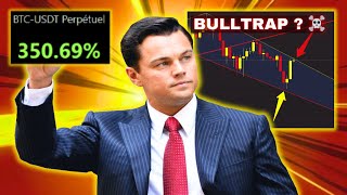 LES RETAILS CRIENT AU BULLTRAP  😂 bitcoin analyse [upl. by Dasa]