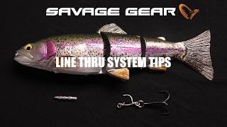 Savage Gear LineThru System Tips [upl. by Einaffets]