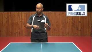 How To Hold a Table Tennis Bat  PingSkills [upl. by Ulund421]