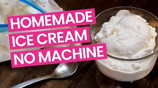 Homemade Ice Cream Without a Machine in Just 5 Minutes [upl. by Zeni]