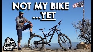 Trying out the 2019 Canyon Spectral  Singletrack Sampler [upl. by Larimore816]