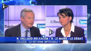 N VallaudBelkacem quotM Le Maire vous avez saccagé lEducation nationalequot [upl. by Eelyr]