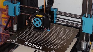 Sovol SV06 Printing sound how it sounds like out of the box [upl. by Esdnyl690]