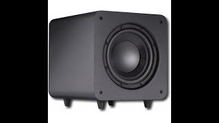 Polk Audio PSW111 subwoofer  great bass how sound loud [upl. by Errick]