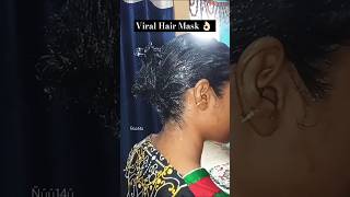 Viral Homemade Hair Mask ✨ Great Results hairmask homemadehairmask ytshorts viralhair hairpack [upl. by Eben]