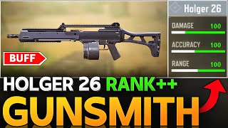 THATS WHY HOLGER 26 IS THE BEST LMG IN THE GAME  HOLGER GOT BUFF GUNSMITH CODM [upl. by Repohtsirhc]