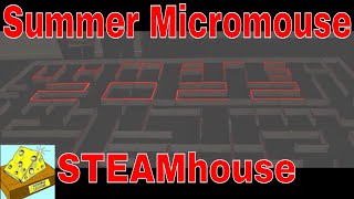 Summer 2022 micromouse event at STEAMhouse Birmingham UK [upl. by Buff]