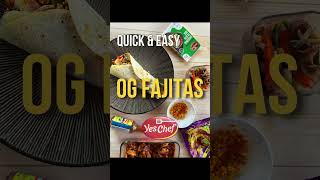 Fajita Wraps Quick and Easy by Yes Chef [upl. by Gerstner97]