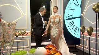 Cristina Pedroche desvela su vestido para las campanadas 20152016 de Antena 3 [upl. by Minton82]